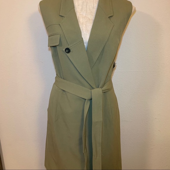 Nine West Jackets & Blazers - Nine West olive tie vest Nine West Jackets & Blazers - Nine West olive tie vest